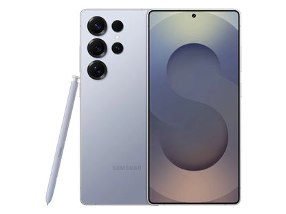 Samsung Galaxy S25 Ultra in Titanium Silverblue — elegant unlocked flagship, offered in 256GB, 512GB, and 1TB for retail and wholesale