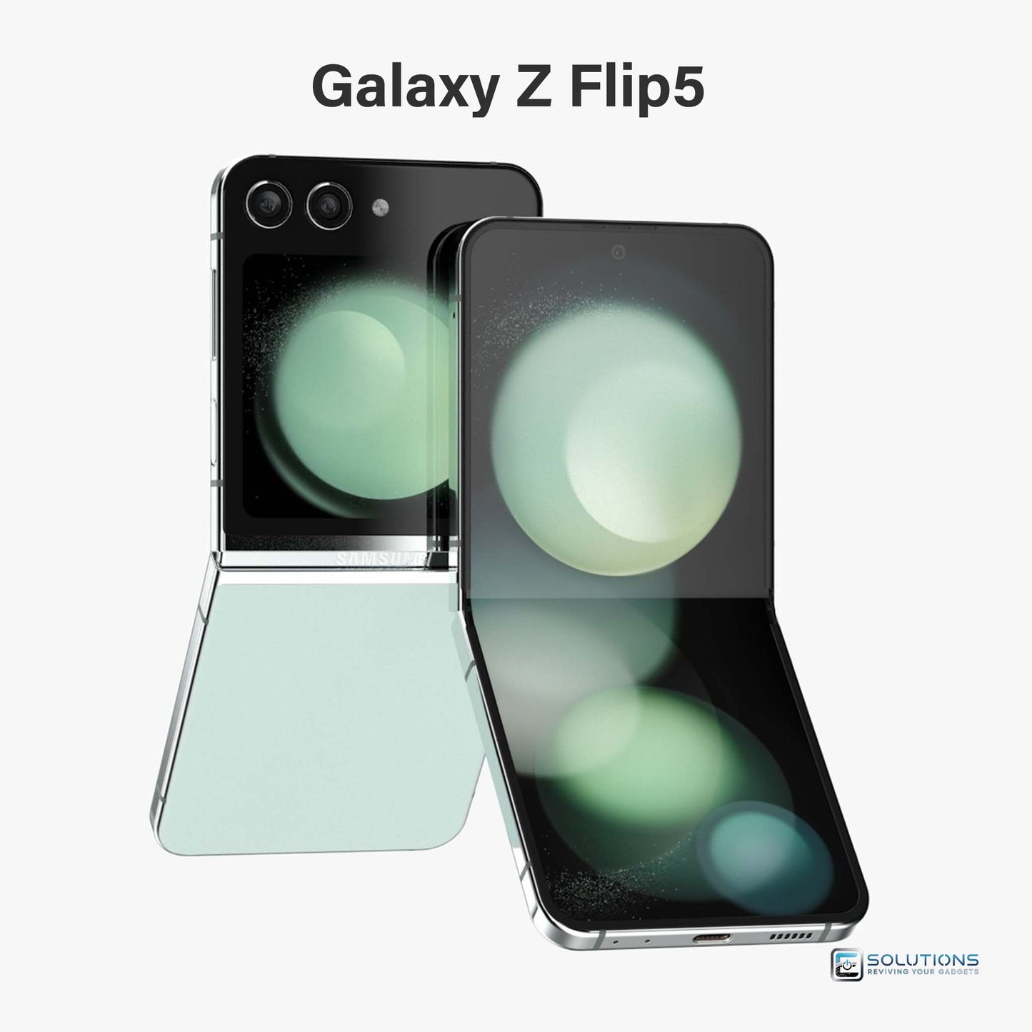Samsung Galaxy Z Flip 5 Mint — refreshing finish, unlocked foldable in 256GB and 512GB for wholesale and retail