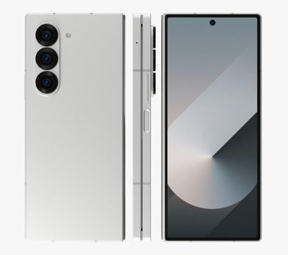 Samsung Galaxy Z Fold 6 White — exclusive unlocked foldable in crisp white, sold in 256GB, 512GB, and 1TB for wholesale and retail channels