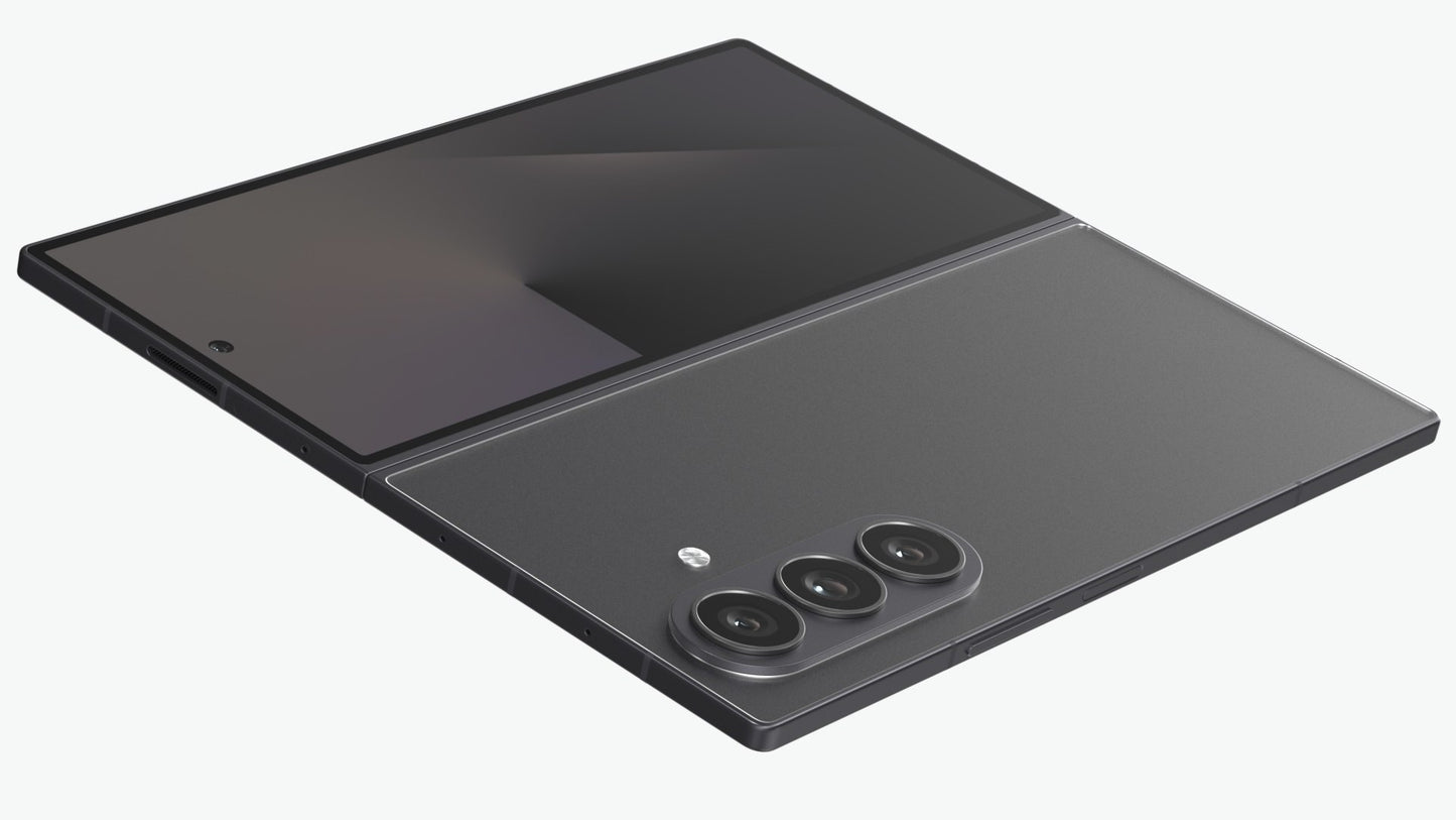 Samsung Galaxy Z Fold 7 Jet Black — bold unlocked foldable, offered in 256GB, 512GB, and 1TB models for wholesale and retail customers