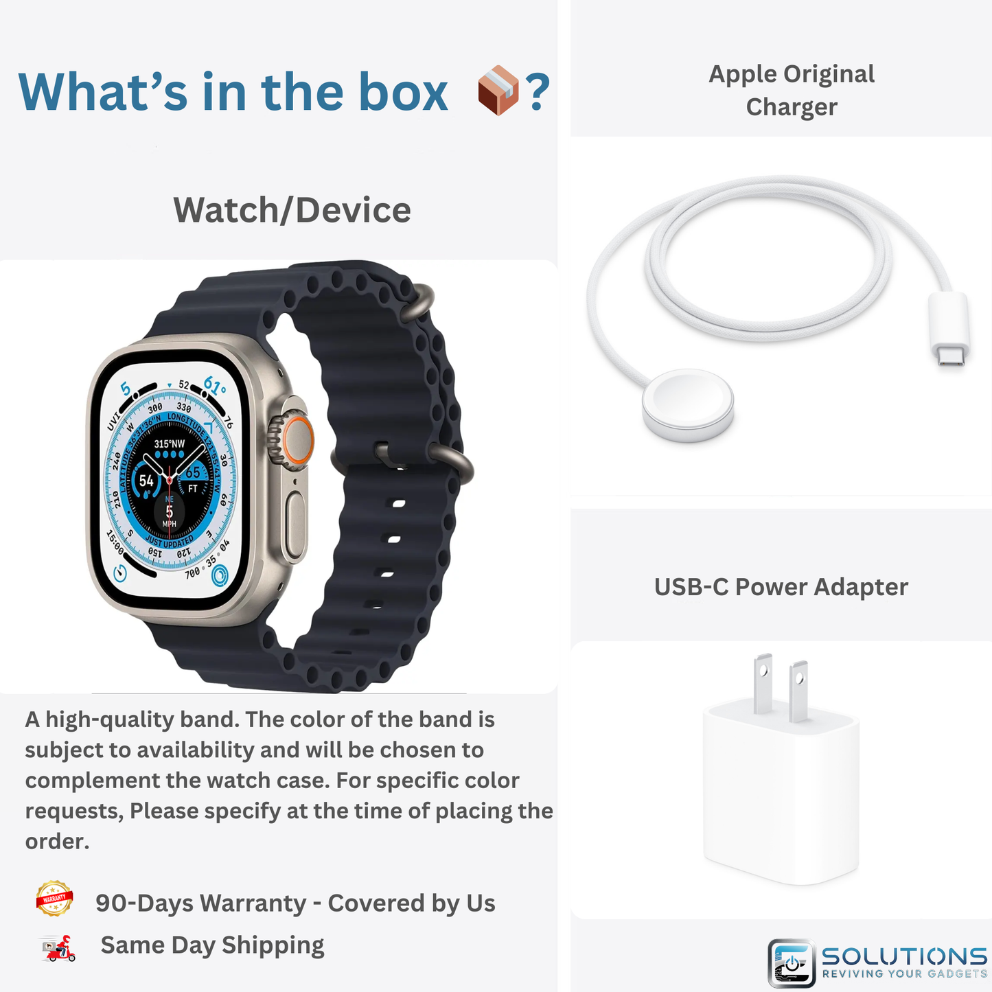 Apple Watch Ultra 2 (GPS + Cellular) (49mm) Titanium Case | Certified Pre-Owned