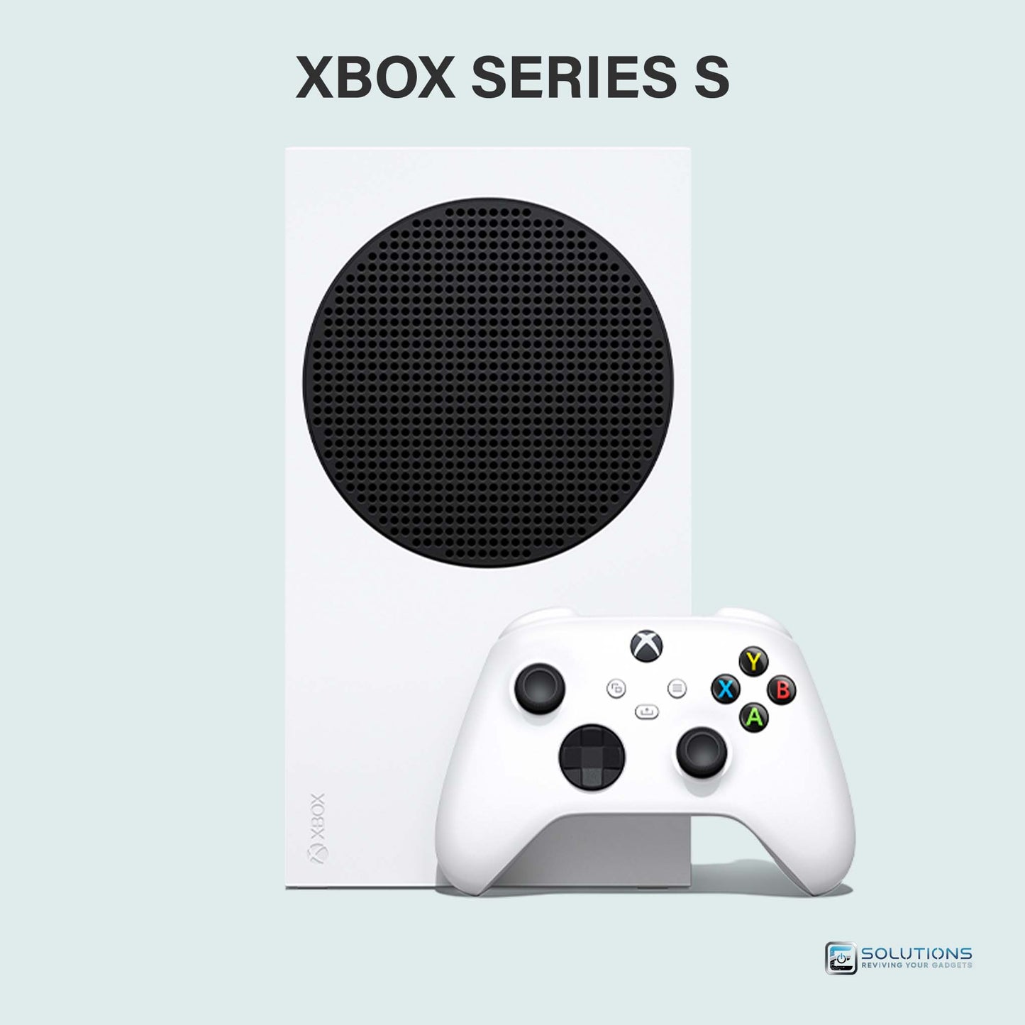 Xbox Series S — front view of compact all-digital console, sold in 512GB and 1TB storage options for wholesale and retail buyers
