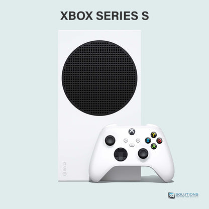 Xbox Series S — front view of compact all-digital console, sold in 512GB and 1TB storage options for wholesale and retail buyers