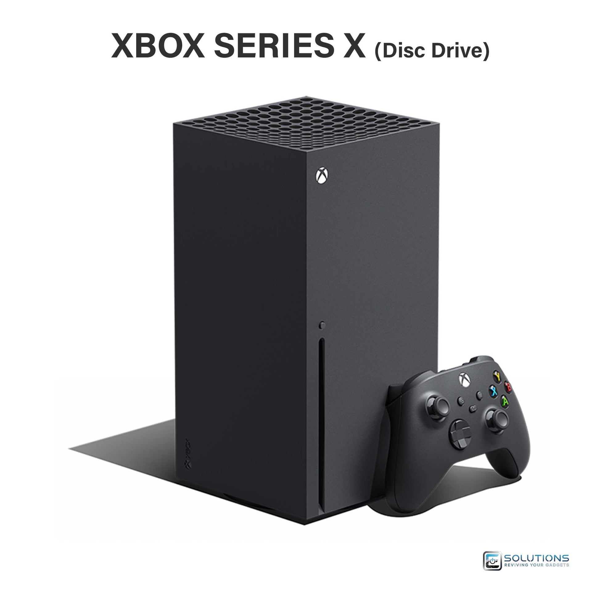 Xbox Series X 1TB — side profile of console with controller, available for wholesale and retail distribution